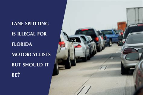 florida lane splitting  On the other hand, it is legal in California and many parts of the world, including Asia and Europe